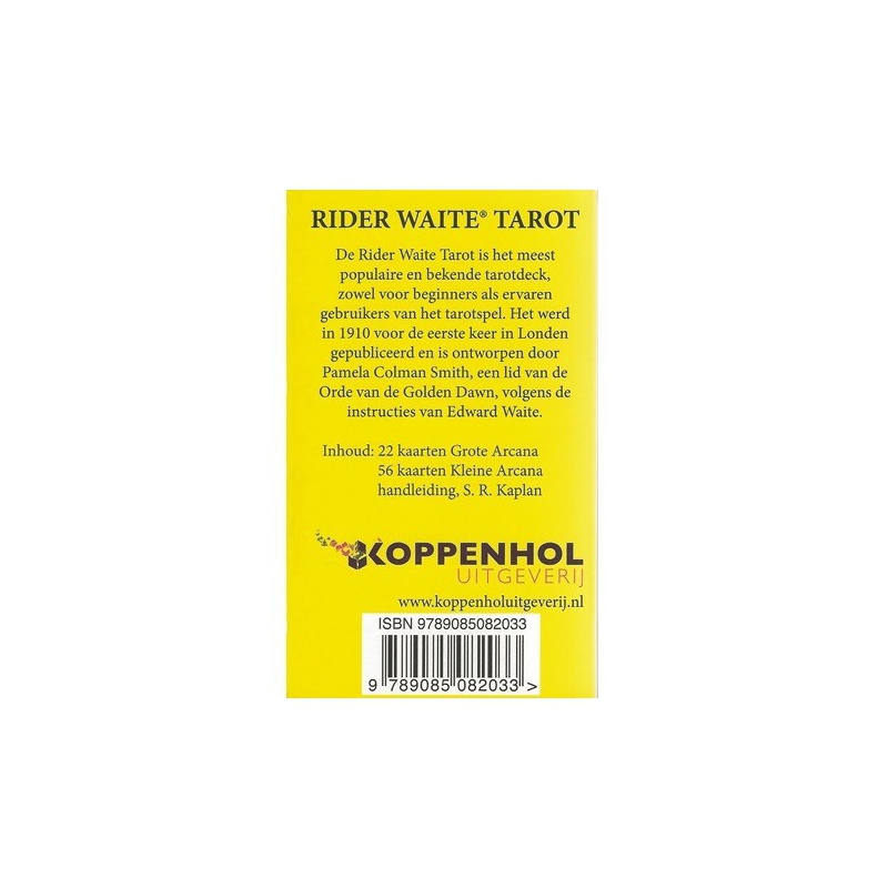 Rider Waite Tarot - Standaard formaat (NL)