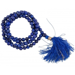 Mala Lapis Lazuli qualité AA 108 perles