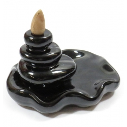 Large Pebbles Backflow incense burner 2