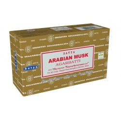 12 paquets d'encens Arabian Musk (Satya GT)
