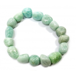 Amazonite bracelet (tumbled stones)