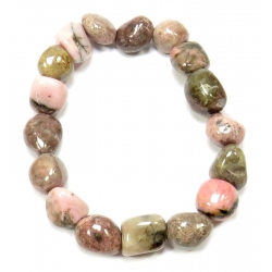Rhodonite bracelet (tumbled stones)