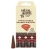 Native Soul White Sage & Dragon's Blood backflow incense cones (Green tree)