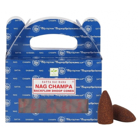 Nag Champa Backflow incense cone (Satya)