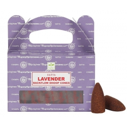 Encens à cône flux de retour La lavande (Satya)