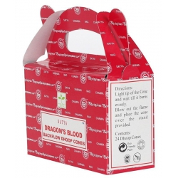 Dragon's Blood Backflow incense cone (Satya) 2