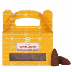 Encens à cône flux de retour Le bois de santal (Satya)