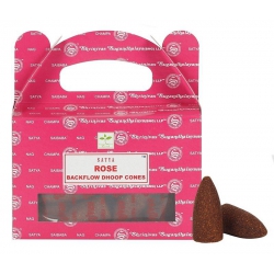 Rose Backflow incense cone (Satya)