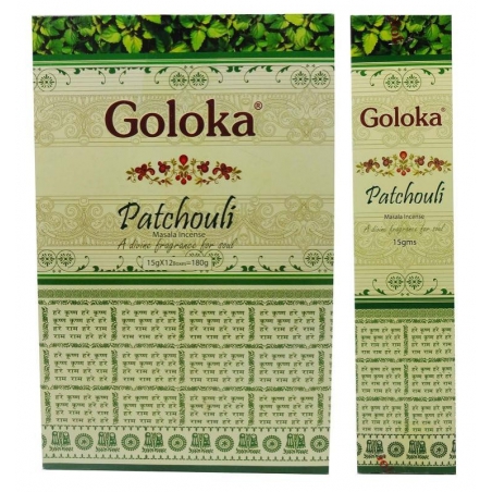 12 paquets de patchouli GOLOKA