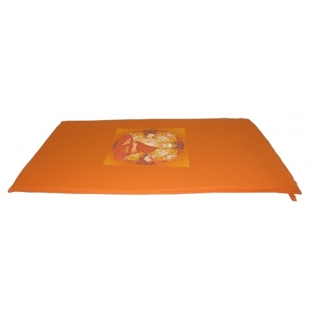 Akupressur matt orange mit Buddha