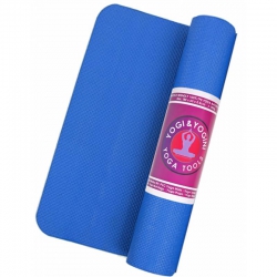 Yoga mat blue