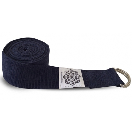 Yoga belt navy blue