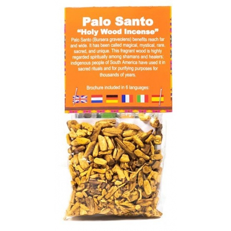 Copeaux de bois de Palo Santo (20 grammes)