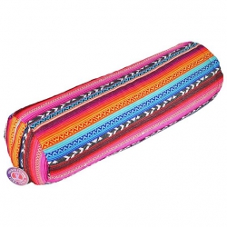 Bolster tribal colorful round
