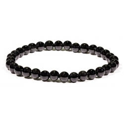 Black Tourmaline bead bracelet (5mm)