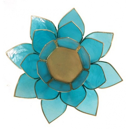 Lotus mood light - Aquamarine blue