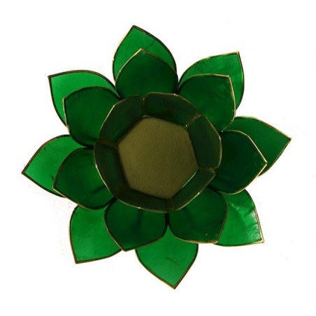 Lotus mood light - Emerald green