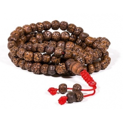 Collier Mala Rudraksha 108 perles