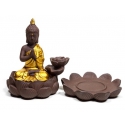 Brûleur d'encens flux de retour Bouddha