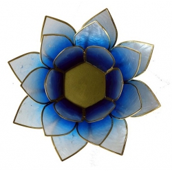 Lotus-Stimmungslicht - Hellblau 2