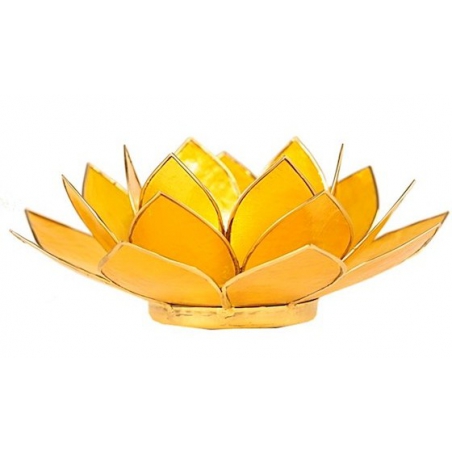 Lumière d'ambiance Lotus - Citrine jaune