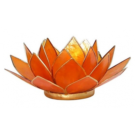 Lotus mood light - Amber orange