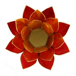 Lotus mood light - 3-color yellow / orange / red 2