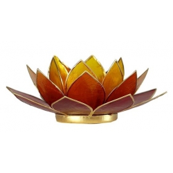 Lumière d'ambiance Lotus - 3 couleurs jaune / orange / rouge