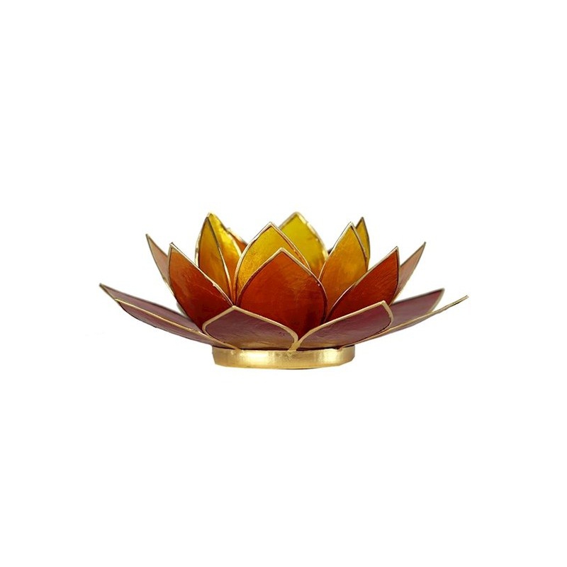 Lotus mood light - 3-color yellow / orange / red