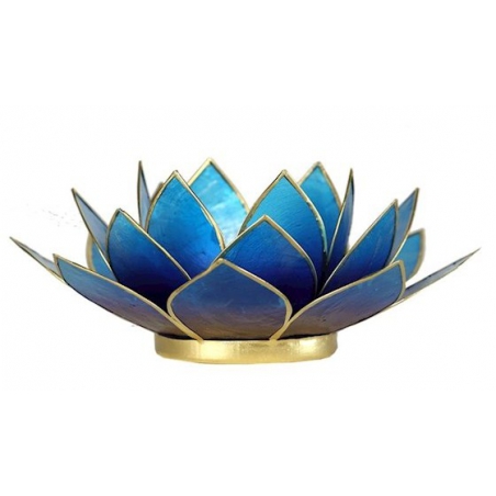 Lumière d'ambiance Lotus - 2 couleurs violet / bleu