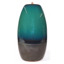 Wasserfall Rückfluss Räuchergefäß moosgrün 2