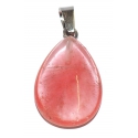 Wassermelonenquarz Tropfen anhänger