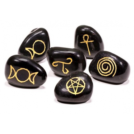 Wicca Symbool stenen agaat