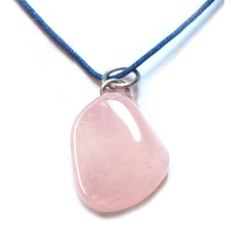 Pendentif signe du zodiaque Taureau (Quartz Rose)