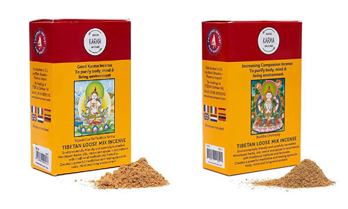 Tibetan incense powder