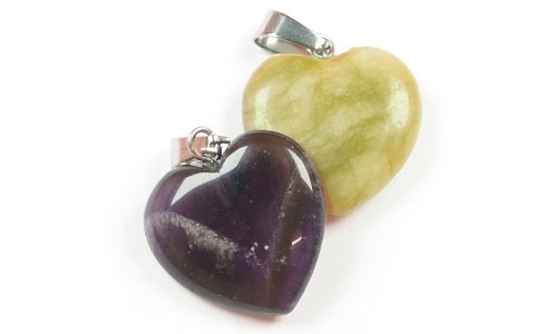 Heart shape pendants
